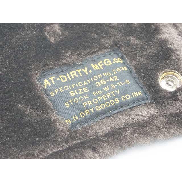 AT-DIRTY/アットダーティー】2025AW「Waterproof Leather Neck Warmer