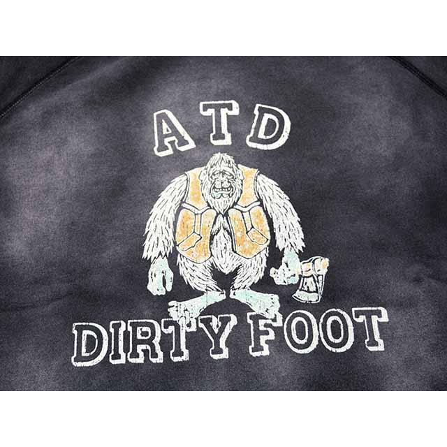 全2色【AT-DIRTY/アットダーティー】2025AW「Dirty College Sweat