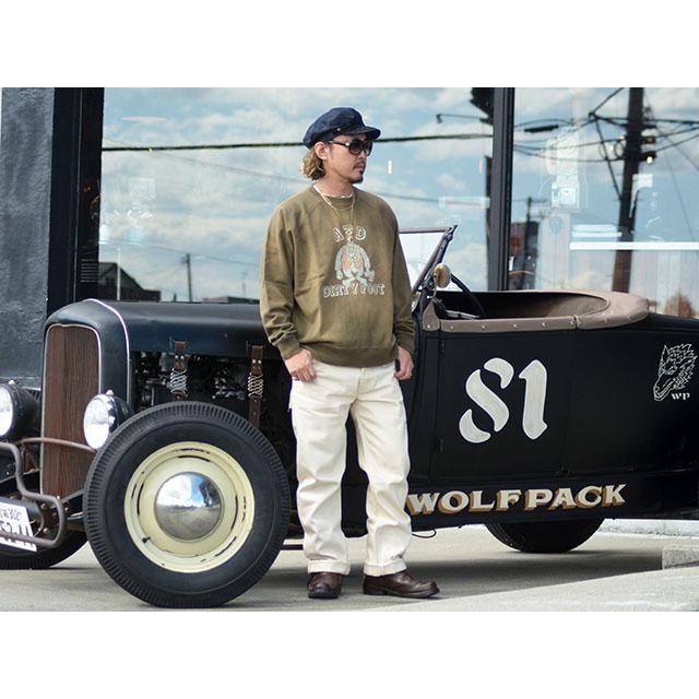 全2色【AT-DIRTY/アットダーティー】2025AW「Dirty College Sweat