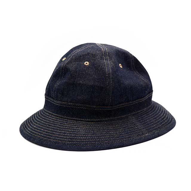 全2色【AT-DIRTY/アットダーティー】2026AW「Denim Fatigue Hat/デニム