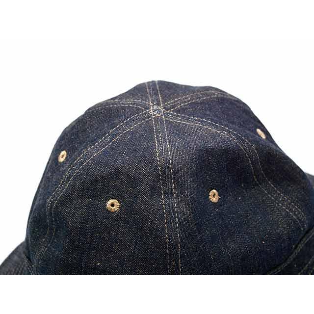 全2色【AT-DIRTY/アットダーティー】2026AW「Denim Fatigue Hat/デニム