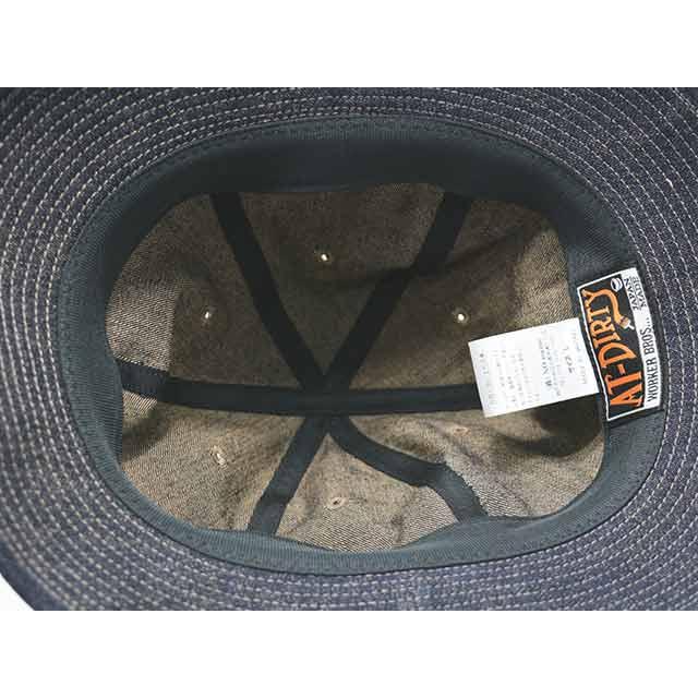 全2色【AT-DIRTY/アットダーティー】2026AW「Denim Fatigue Hat/デニム