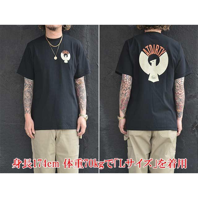 全2色【AT-DIRTY/アットダーティー】2026SS「Eagle S/S Tee/イーグル