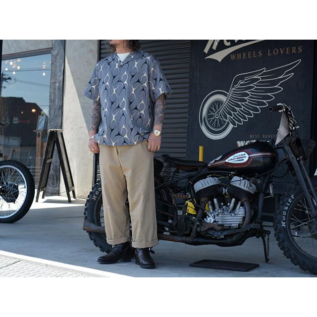 全3色【AT-DIRTY/アットダーティー】2026SS「Flames S/S Shirt