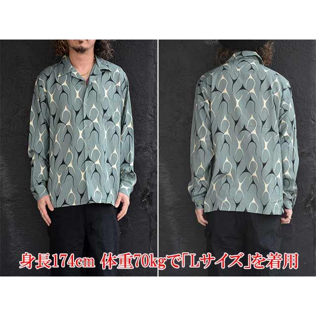 AT-DIRTY FLAMES L/S SHIRT 26SS アットダーティー 全3色【AT-DIRTY/アットダーティー】2026SS「Flames L/S Shirt