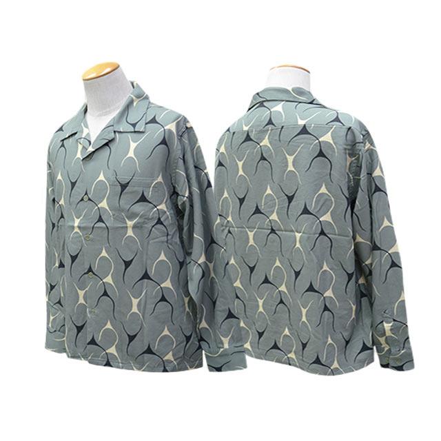 全3色【AT-DIRTY/アットダーティー】2026SS「Flames L/S Shirt