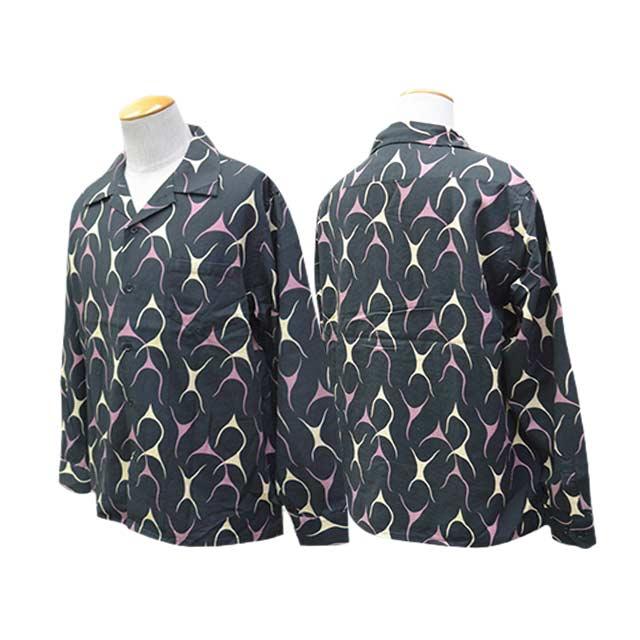 全3色【AT-DIRTY/アットダーティー】2026SS「Flames L/S Shirt