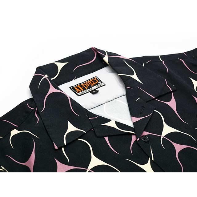 AT-DIRTY FLAMES L/S SHIRT 26SS アットダーティー 全3色【AT-DIRTY/アットダーティー】2026SS「Flames L/S Shirt