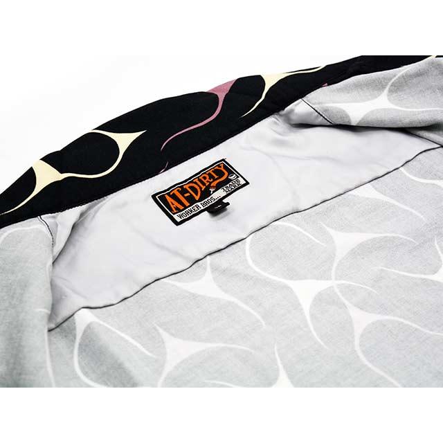 全3色【AT-DIRTY/アットダーティー】2026SS「Flames L/S Shirt
