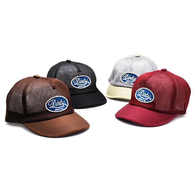全4色【AT-DIRTY/アットダーティー】2026SS「Oval Truckers Cap”ALL