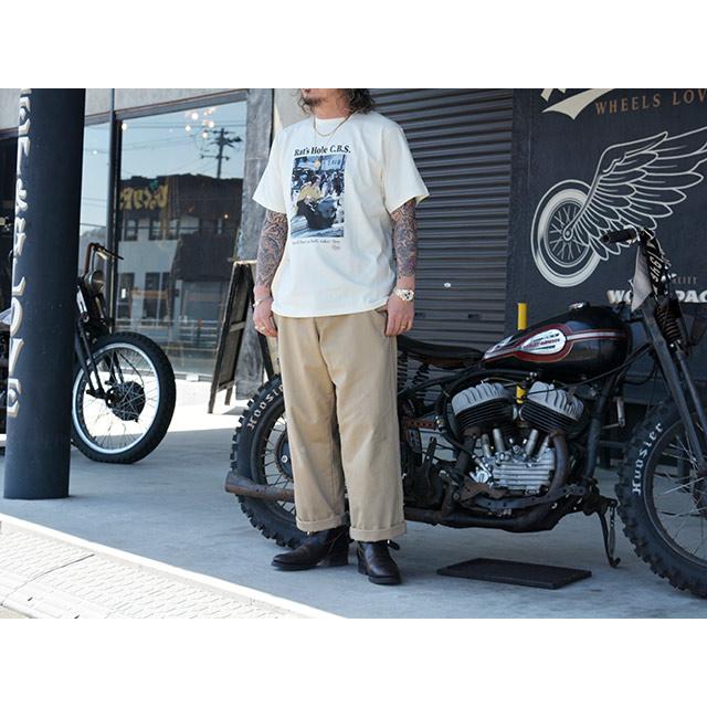 AT-DIRTY/アットダーティー】2026SS「Rat's Hole C.B.S S/S Tee/ラッツ