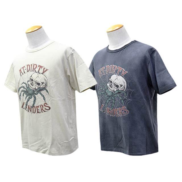 全2色【AT-DIRTY/アットダーティー】2026SS「Skull Spider S/S Tee
