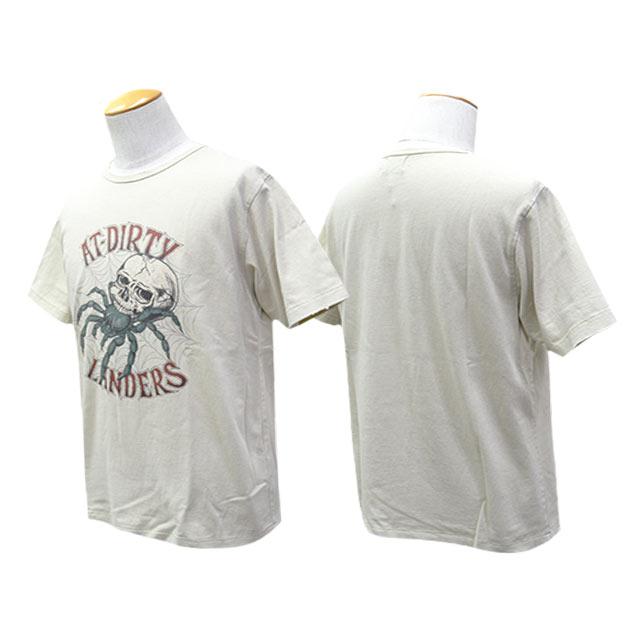 全2色【AT-DIRTY/アットダーティー】2026SS「Skull Spider S/S Tee