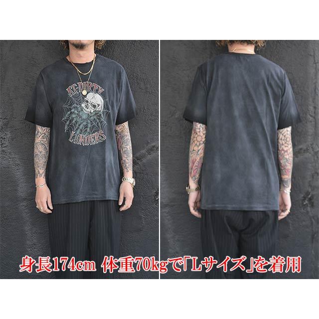 全2色【AT-DIRTY/アットダーティー】2026SS「Skull Spider S/S Tee