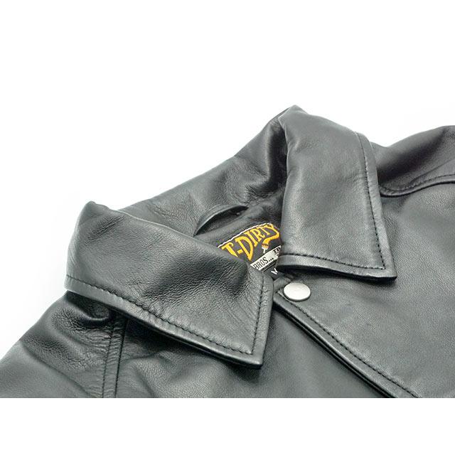 AT-DIRTY/アットダーティー】「Leather Coach Jacket”BOLD ENGINE