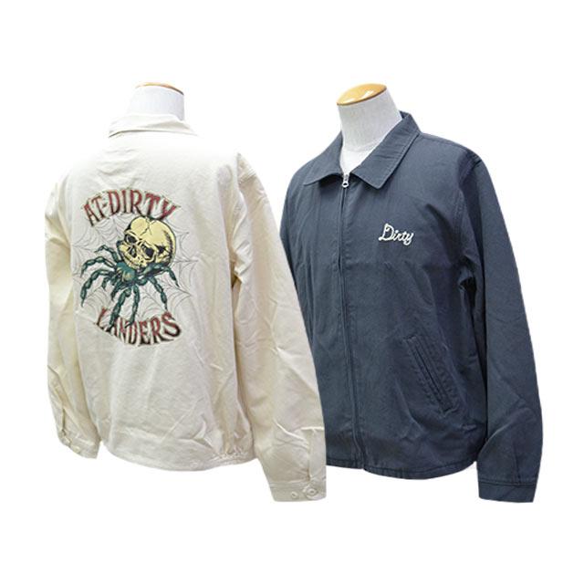 全2色【AT-DIRTY/アットダーティー】2026SS「Skull Spider Jacket