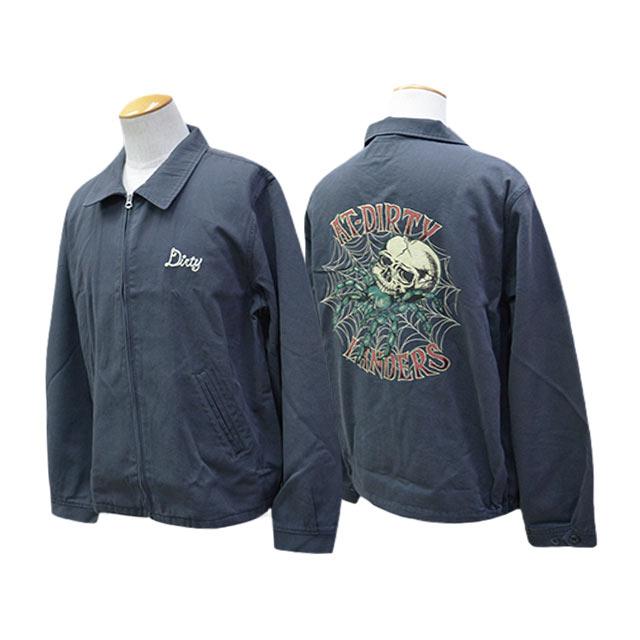 全2色【AT-DIRTY/アットダーティー】2026SS「Skull Spider Jacket 
