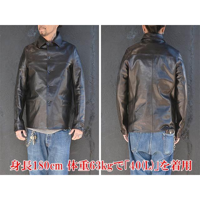 【BILTBUCK by ATTRACTIONS/ビルトバックバイアトラクションズ】「Horsehide Royal Half Coat”Lot.378”/ホースハイドロイヤルハーフコート”Lot.378”」｜wolfpack-ss｜11