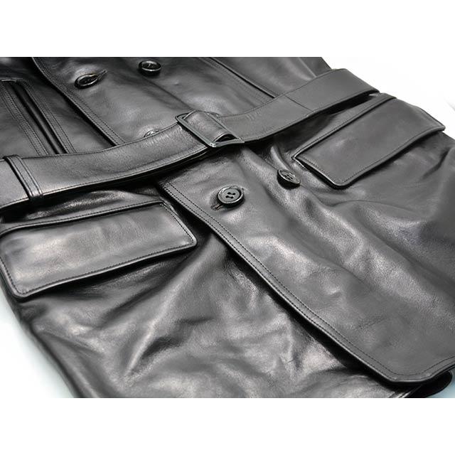 【BILTBUCK by ATTRACTIONS/ビルトバックバイアトラクションズ】「Shawl Collar Horsehide Imperial Half Coat”Lot.501”/ホースハイドハーフコート”Lot.501” |  | 05