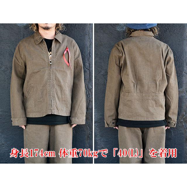 【Brown’s Beach/ブラウンズビーチ】2026AW「Duck Zip Up Sport Jacket/ダックジップアップスポーツジャケット」(BBJ-030CA)(FULLCOUNT/フルカウント) |  | 10