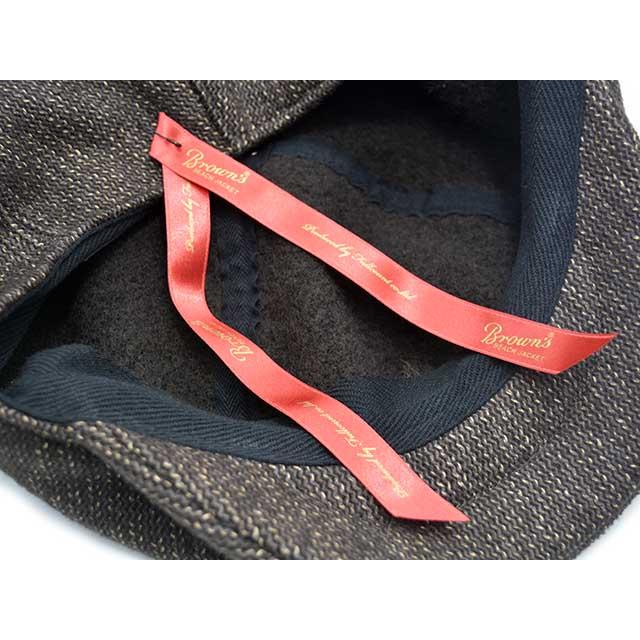 【Brown’s Beach/ブラウンズビーチ】2026AW「Casquette/キャスケット」(BBJ-032)(FULLCOUNT/フルカウント/デニム/ジーンズ/アメカジ/ウルフパック) |  | 04