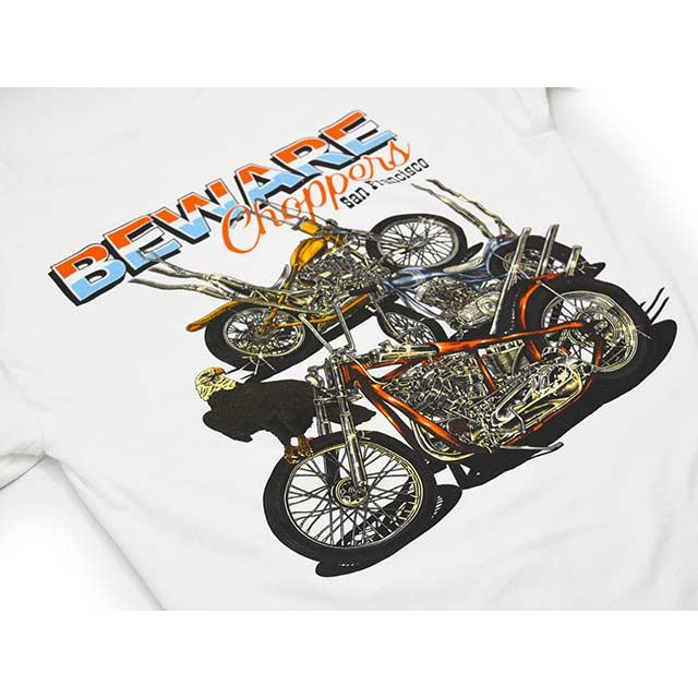 BEWARE CHOPPERS/ビウェアチョッパーズ】「Printed L/S Tee”TRIPPLE