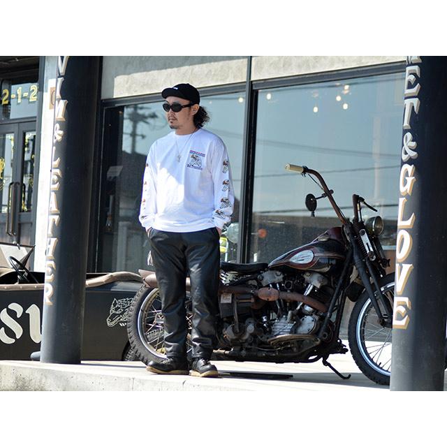 BEWARE CHOPPERS/ビウェアチョッパーズ】「Printed L/S Tee”TRIPPLE