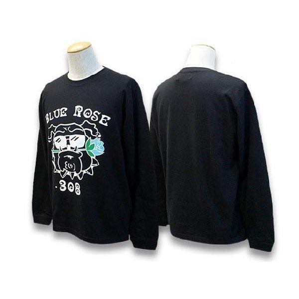 BLUE ROSE.308/ブルーローズ.308「High Quality Crew Neck L/S Tee”Bull Dog"/ハイクオリティーク｜wolfpack-ss