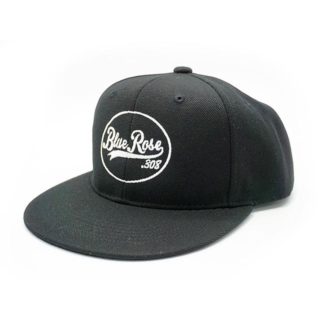 BLUE ROSE.308/ブルーローズ.308】「Flat Visor Snapback Cap”Cursive