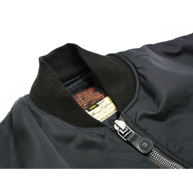 BUZZ RICKSON'S/バズリクソンズ】「Type BLACK MA-1”ALBERT TURNER&CO