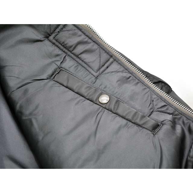 【BUZZ RICKSON'S/バズリクソンズ】「Type BLACK MA-1”ALBERT TURNER&CO.,INC. LONG MODEL”/ブラックMA-1”アルバートターナーロングモデル”」(BR15772)の画像