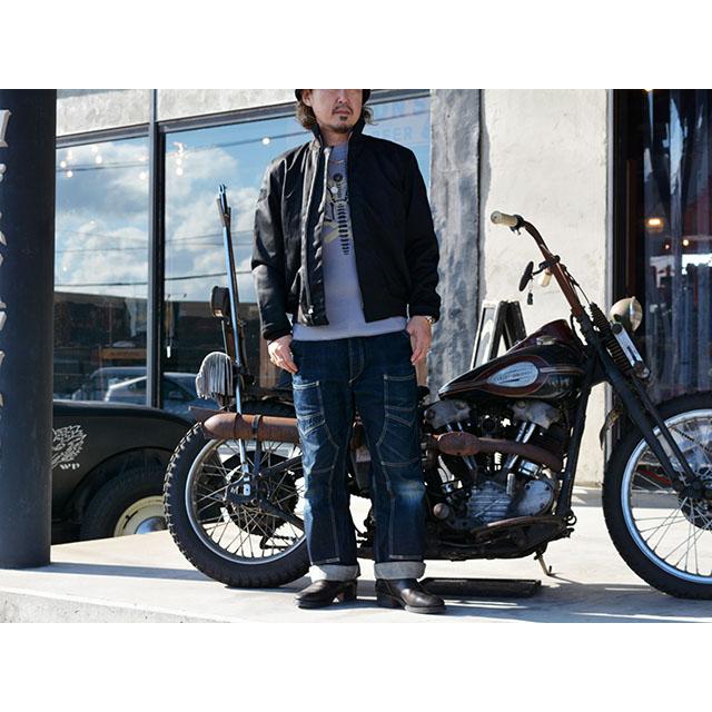 【BUZZ RICKSON'S/バズリクソンズ】「BLACK TANKERS SLASH POCKET/ブラックタンカーススラッシュポケット」(BR15775)(ウィリアム・ギブソン/アメカジ) |  | 10