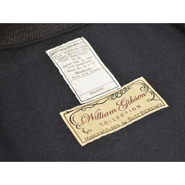 【BUZZ RICKSON'S/バズリクソンズ】「BLACK TANKERS SLASH POCKET/ブラックタンカーススラッシュポケット」(BR15775)(ウィリアム・ギブソン/アメカジ) |  | 08