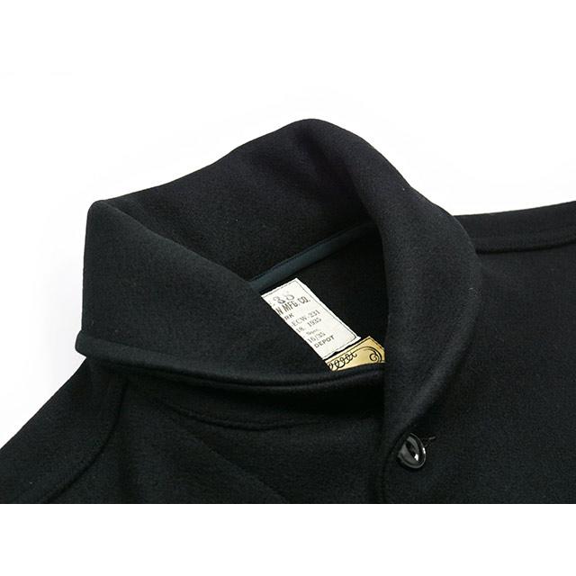 【BUZZ RICKSON'S/バズリクソンズ】「JACKET,WOOL,BLACK”CCC”/ジャケット,ウール,ブラック”CCC”」(BR15776)(シュガーケーン/アメカジ/ウルフパック)の画像
