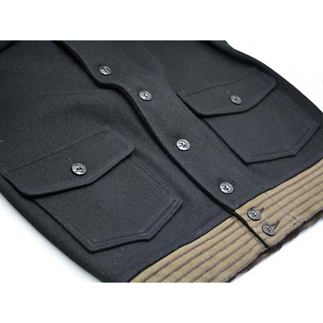 【BUZZ RICKSON'S/バズリクソンズ】「JACKET,WOOL,BLACK”CCC”/ジャケット,ウール,ブラック”CCC”」(BR15776)(シュガーケーン/アメカジ/ウルフパック)の画像