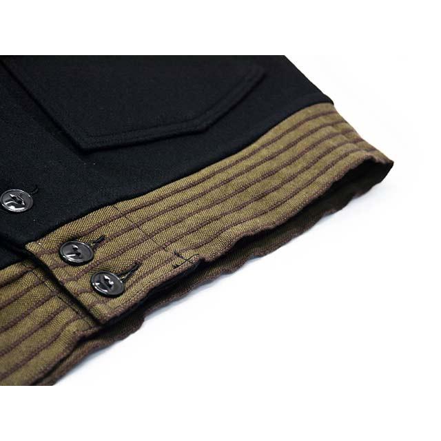 【BUZZ RICKSON'S/バズリクソンズ】「JACKET,WOOL,BLACK”CCC”/ジャケット,ウール,ブラック”CCC”」(BR15776)(シュガーケーン/アメカジ/ウルフパック)の画像