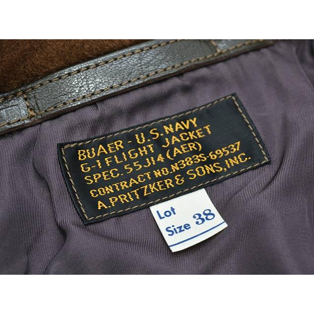 【BUZZ RICKSON'S/バズリクソンズ】「Type G-1“A.PRITZKER & SONS, INC.”」(BR80586)(東洋エンタープライズ/シュガーケーン/アメカジ/ウルフパック) |  | 12