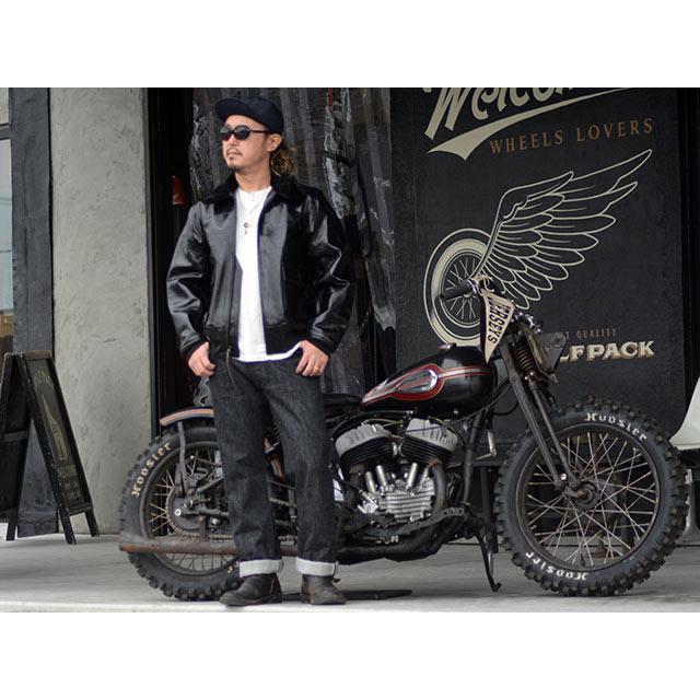 BUZZ RICKSON'S/バズリクソンズ】「Type BLACK AN-J-3A HORSEHIDE