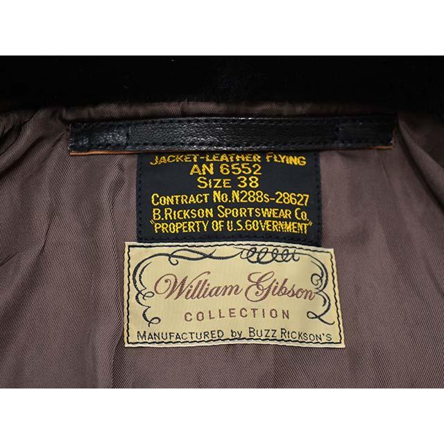 【BUZZ RICKSON'S/バズリクソンズ】「BLACK AN6552/ブラックAN6552」(BR80671)(東洋エンタープライズ/シュガーケーン/アメカジ/ウルフパック) |  | 12