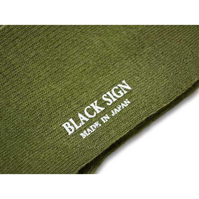 全4色【BLACK SIGN/ブラックサイン】「Original Fit Boots Socks