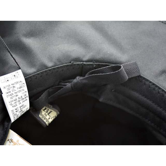 BLACK SIGN/ブラックサイン】2025AW「Oiled Cotton Swindler Hat”Long