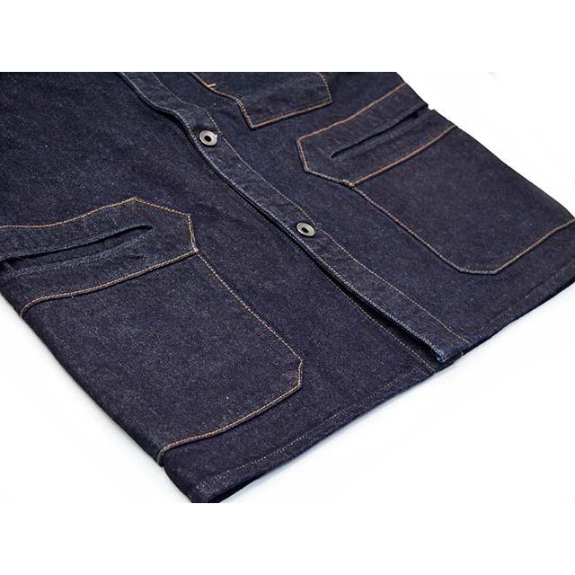 BLACK SIGN/ブラックサイン】「Denim Delta Jacket/デニムデルタ