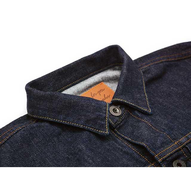 BLACK SIGN/ブラックサイン】「14oz Denim Pleats Jacket/14オンス