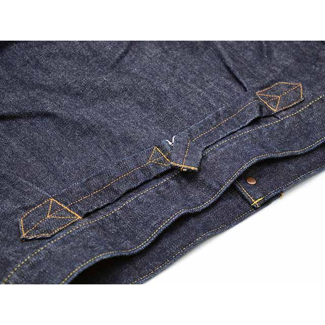 BLACK SIGN/ブラックサイン】「14oz Denim Pleats Jacket/14オンス