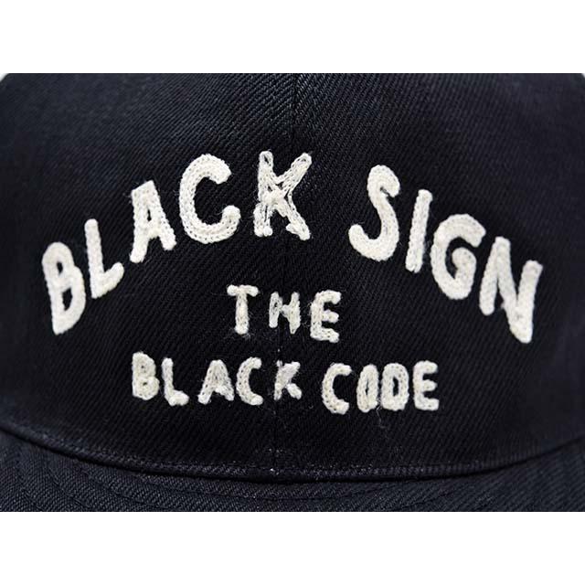 BLACK SIGN/ブラックサイン】2026SS「BLACK CODE Trucker Cap/ブラック