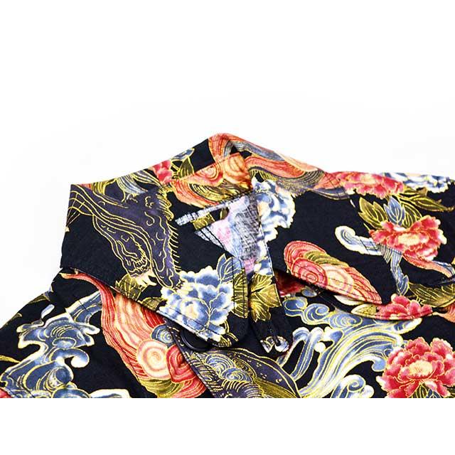 【BLACK SIGN/ブラックサイン】2026SS「1930s Japanese Lion&Peony Hitman Coat/1930sジャパニーズライオン&ピオニーヒットマンコート」(BSSJ-26411)の画像