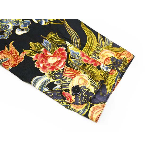 【BLACK SIGN/ブラックサイン】2026SS「1930s Japanese Lion&Peony Hitman Coat/1930sジャパニーズライオン&ピオニーヒットマンコート」(BSSJ-26411)の画像
