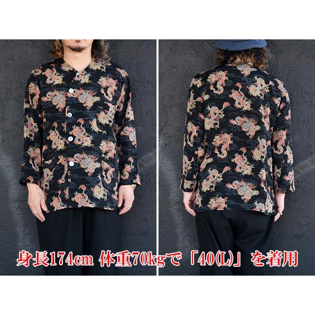 全2色【BLACK SIGN/ブラックサイン】2026SS「Late Night Shirt”Dragon