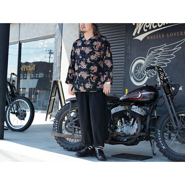 全2色【BLACK SIGN/ブラックサイン】2026SS「Late Night Shirt”Dragon