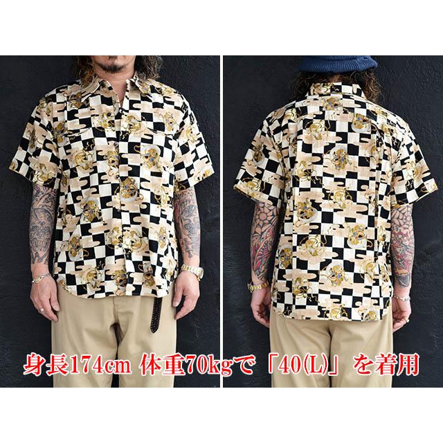 全2色【BLACK SIGN/ブラックサイン】2026SS「Geronimo Shirt”Wind God